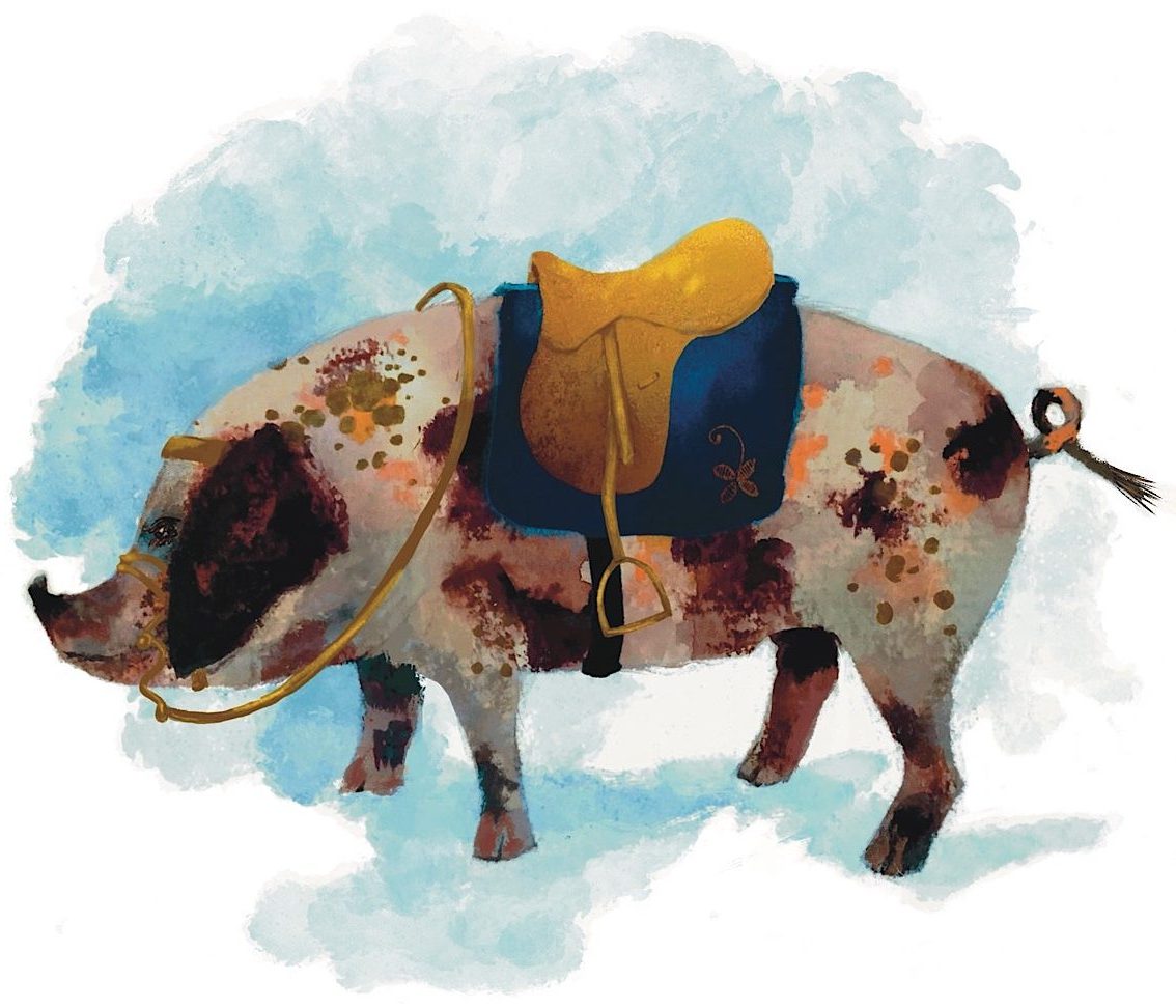 The finest riding pig by Ruth Arnold